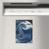 Moonlit Dragon of Fuji Magnet (Insitu (Vaatwasser))