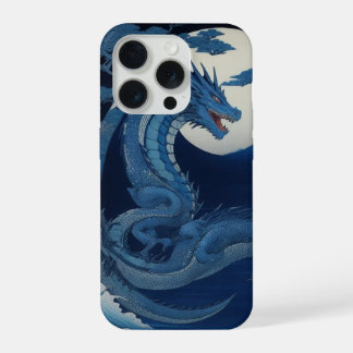 Moonlit Dragon of Fuji Phone Case iPhone 15 Pro Case