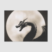 Moonlit Dragon Tissuepapier (Voorkant)