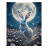 Moonlit Dream Hare Perfect Poster (Voorkant)