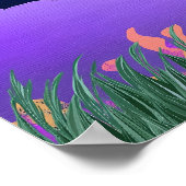 Moonlit Dreamer Girl Poster  (Hoek)