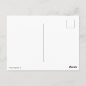 Moonlit Dreamer - Serene Night Sky Briefkaart (Achterkant)