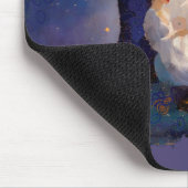 Moonlit Dreamer - Serene Night Sky Muismat (Hoek)