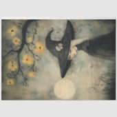  Moonlit Dreamy Witch Halloween Decoupage Tissuepapier (Voorkant)