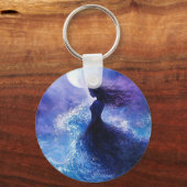 Moonlit Drift-Ocean Dream Sleutelhanger (Voorkant)