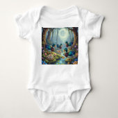 Moonlit Ducklings' Forest Romper (Voorkant)