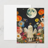 Moonlit Elegance - Het Uitzicht van de vrouw met d (Voorkant / Achterkant)