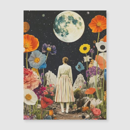 Moonlit Elegance - Het Uitzicht van de vrouw met d (Voorkant)