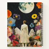 Moonlit Elegance - Het Uitzicht van de vrouw met d Notitieboek (Achterkant)