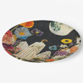 Moonlit Elegance - Het Uitzicht van de vrouw met d Papieren Bordje (Gekanteld)