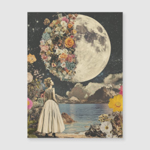 Moonlit Elegance - Vrouw met Maan (2)
