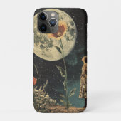 Moonlit Elegance - Vrouw met Maan Case-Mate iPhone Case (Achterkant)