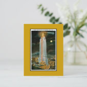 Moonlit Empire State Building Briefkaart (Staand voorkant)