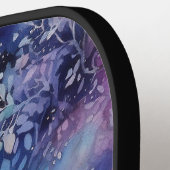 Moonlit Enchanted Forest Nightscape Pickleball Paddle (Links Detail)