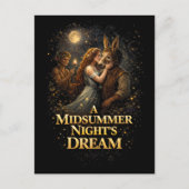 Moonlit Enchantment Briefkaart (Voorkant)