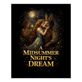 Moonlit Enchantment Perfect Poster
