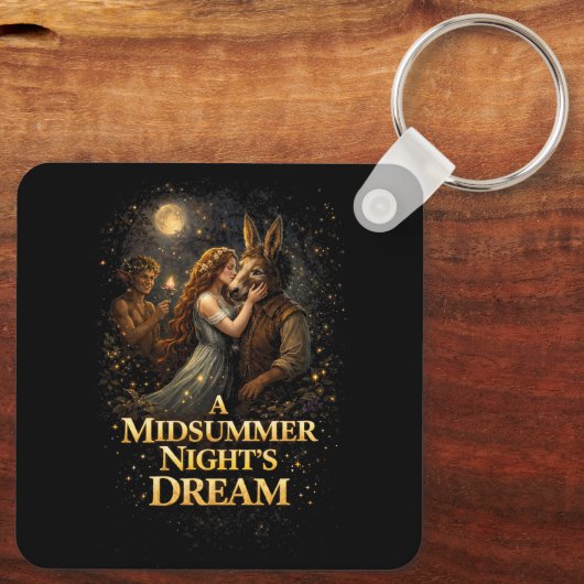 Moonlit Enchantment Sleutelhanger (Achterkant)