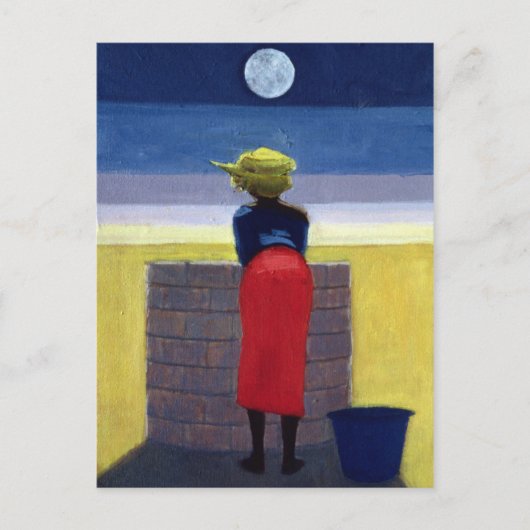 Moonlit Evening 2001 Briefkaart (Voorkant)