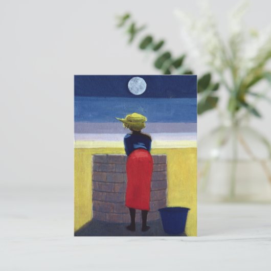 Moonlit Evening 2001 Briefkaart (Staand voorkant)