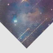 Moonlit Fairytale Mystical White Horse Decoupage Tissuepapier (Detail)