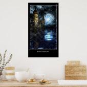 Moonlit Fantasieën Poster (Keuken)
