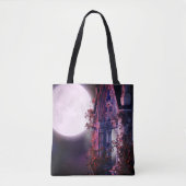 Moonlit Fantasy Garden Canvas tas (Voorkant)