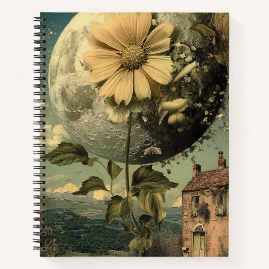 Moonlit Flower &  Charm Notitieboek (Voorkant)