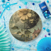 Moonlit Flower & Charm Papieren Bordje (Feest)