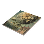 Moonlit Flower &  Charm Tegeltje (Zijkant)