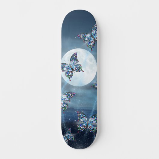 Moonlit Flutter Persoonlijk Skateboard (Voorkant)