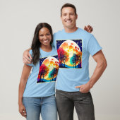 Moonlit Forest Fantasy Art T-shirt (Unisex)