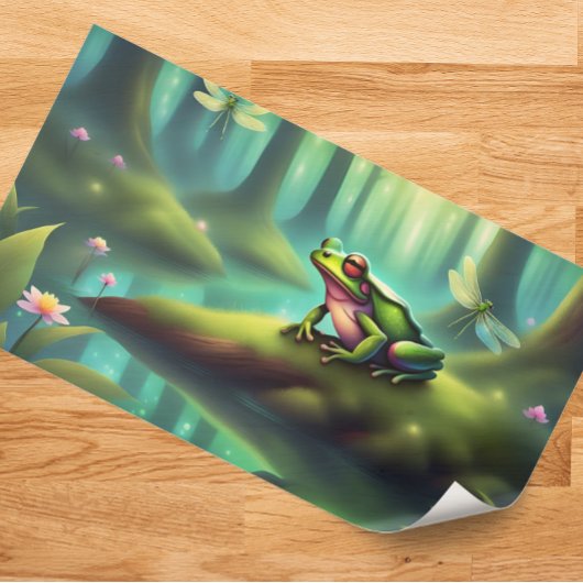 Moonlit Frog Collectie Decoupage Inpakpapier Vel