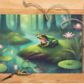 Moonlit Frog Collectie Decoupage Inpakpapier Vel