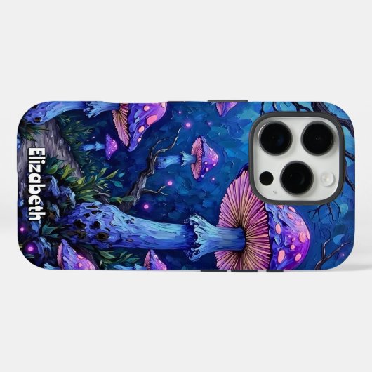 Moonlit Fungi Trail Case-Mate iPhone Case (Achterkant (horizontaal))