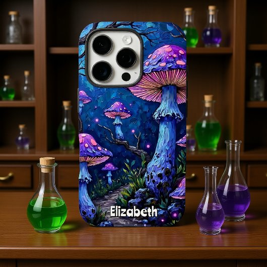 Moonlit Fungi Trail Case-Mate iPhone Case