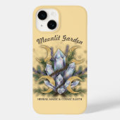 Moonlit Garden Crystal Bouquet • Herbal Magic Case-Mate iPhone Case (Achterkant)