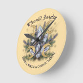 Moonlit Garden Crystal Bouquet • Herbal Magic Ronde Klok (Hoek)