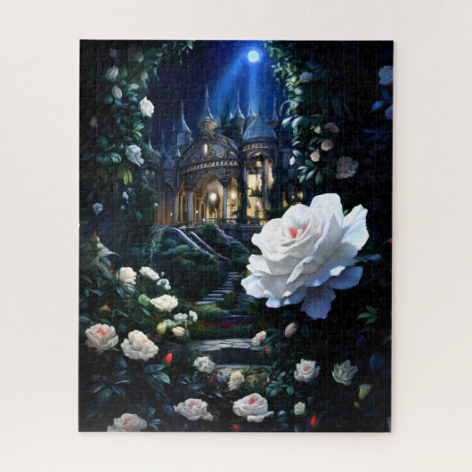 Moonlit Gardenia Palace puzzel (Verticaal)
