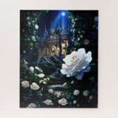 Moonlit Gardenia Palace puzzel Legpuzzel (Verticaal)