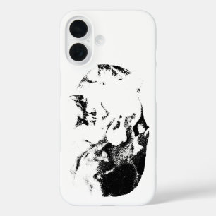 Moonlit Gaze, Gentle Nudge iPhone 16 Hoesje