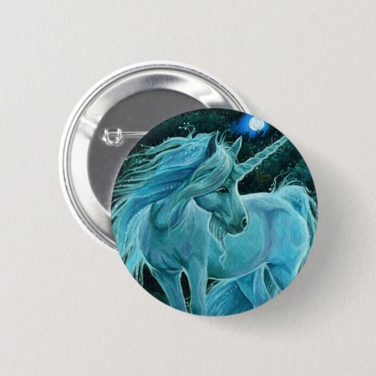Moonlit Glade Ronde Button 5,7 Cm (Voorkant /achterkant)