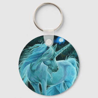 Moonlit Glade ~ Unicorn Keyring Sleutelhanger