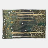 Moonlit Golden Grove Theedoek (Horizontaal)