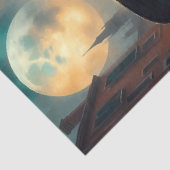 Moonlit Gothic Witch - Betoverde Venetiaanse fanta Tissuepapier (Detail)