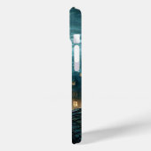 ​Moonlit Gothic Witch & Black Cat Rooftop iPhone C Case-Mate iPhone Case (Achterkant / Links)