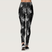 Moonlit GraveYard Gothic Cross met Krogen Leggings (Achterkant)