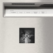 Moonlit GraveYard Gothic Cross met Krogen Magneet (Insitu (Vaatwasser))