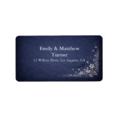 Moonlit Grove Celestial Woodland Wedding Envelope Etiket (Voorkant)
