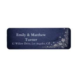 Moonlit Grove Celestial Woodland Wedding Envelope Etiket