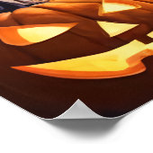 Moonlit Haunt: een Halloween-fantasie Poster (Hoek)